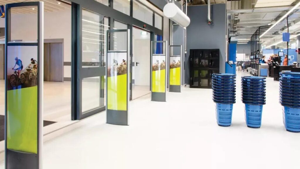 Varularm, EAS, Larmbågar, larm för butiker, varularm butik